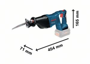 Bosch GSA 18V-LI (2x4 Ah) Akülü Panter Testere - L-boxx Çantalı 060164J00C