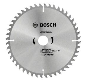 Bosch Optiline 230*30 mm 48 Diş Ahşap Daire Testere Bıçağı 2608644382