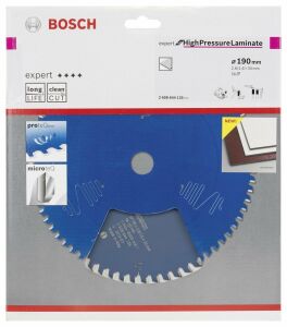 Bosch HPL Laminat Daire Testere Bıçağı 190*30 mm 56 Diş Expert 2608644135