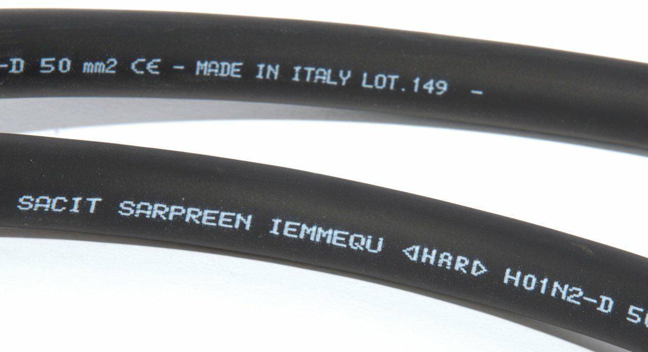 Sacit H01N2-D Kauçuk Kaynak Kablosu 35mm² (Metre) İtalyan