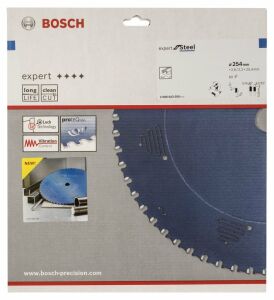 Bosch Elmas 254*25,40 mm 60 Diş Çelik | Metal Testeresi Expert 2608643059