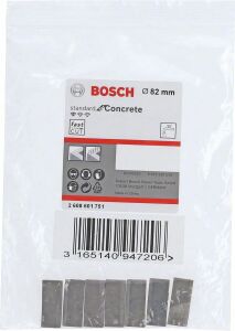 Bosch Sulu Elmas Karot Ucu Segmanı 82mm 1 1/4'' 7'li 2608601751