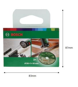 Bosch Easy Cut Kesme Taşı 50*1 mm 3'lü 1600A01S5Y