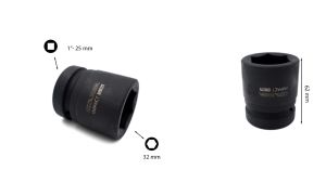 Ceta Form 32 mm 1” 6 Köşe Havalı-Darbeli Lokma Anahtar C82-H32