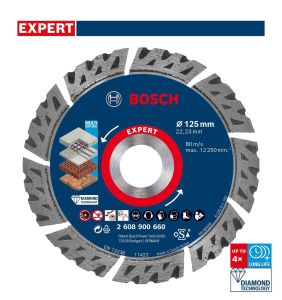 Bosch Expert 125 mm Yapı Malzemeleri Elmas Kesme Diski 2608900660
