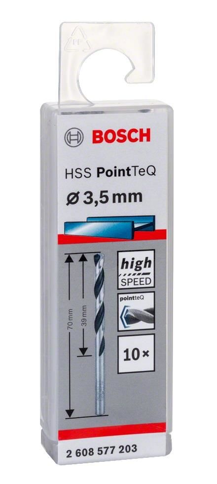 Bosch HSS PointeQ  3,5 mm 10'lu Metal Matkap Ucu 2608577203