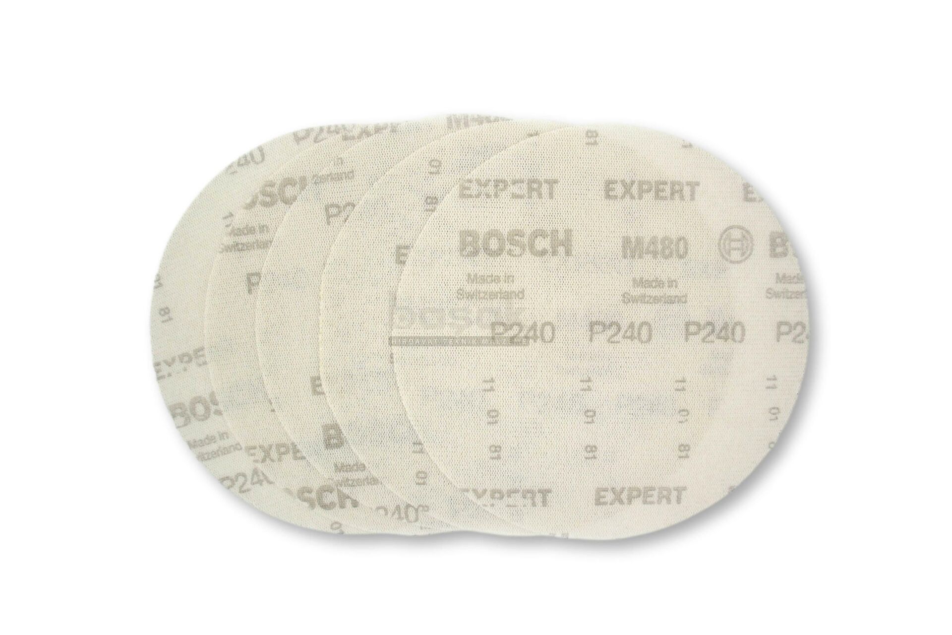 Bosch M480 Ağ Zımpara 150mm 240 Kum 5'li Paket 2608621168