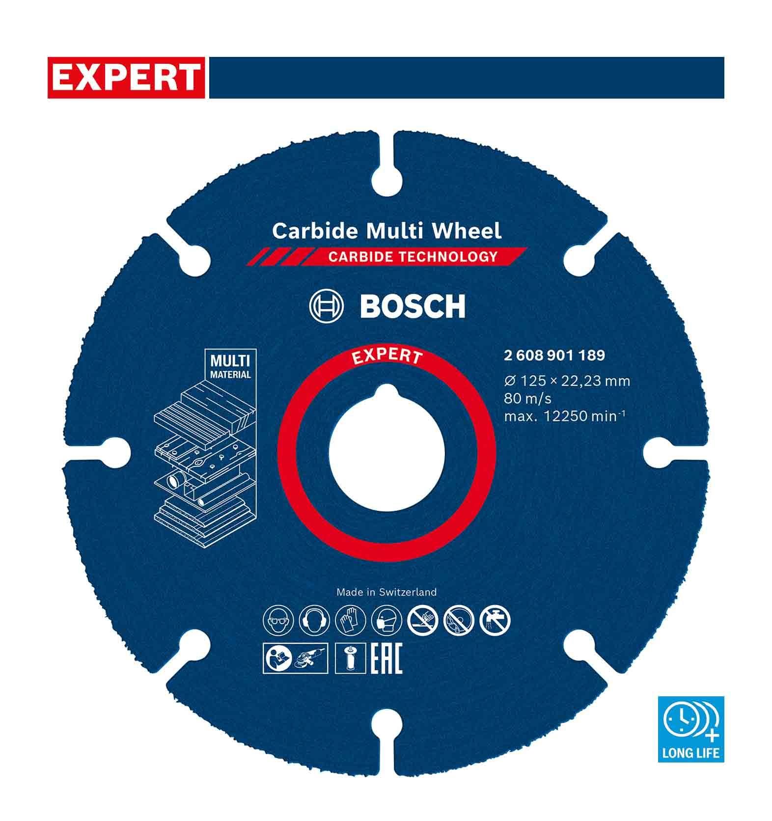 Bosch Expert 125 mm CMW Genel Amaçlı Kesme Diski 2608901189