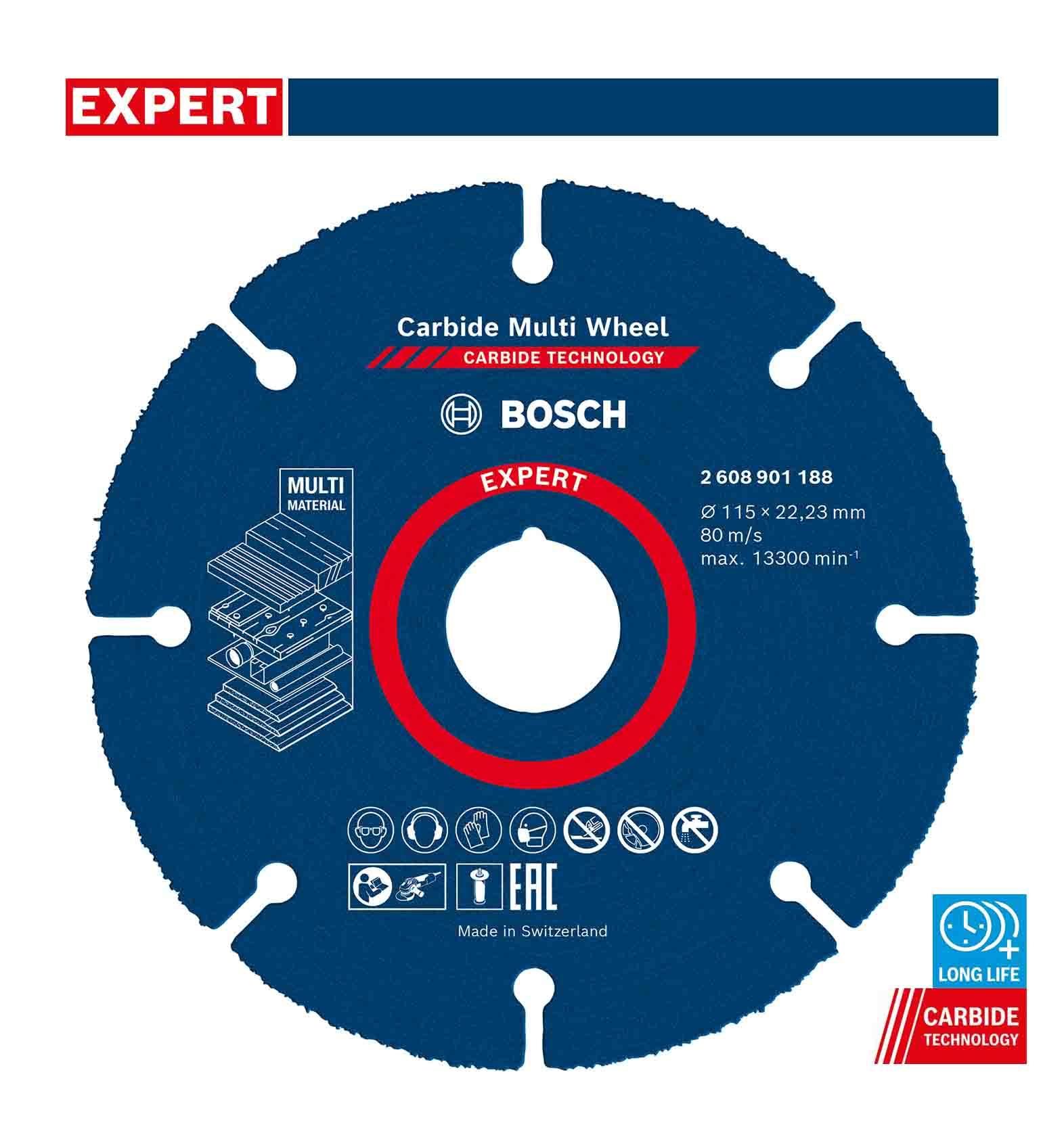 Bosch Expert 115 mm CMW Genel Amaçlı Kesme Diski 2608901188