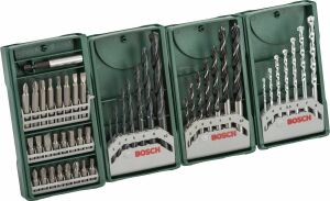 Bosch X-Line Mini Ahşap, Beton, Metal, Vidalama Uçlu 3+1 Set 2607017071