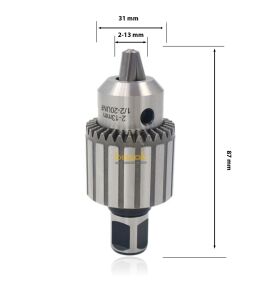 3Keego MTC400 C Weldon Adaptörlü Metal Mandiren ( 2-13 mm)