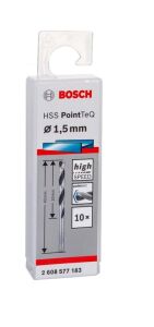 Bosch HSS PointeQ 1.5 mm 10'lu Metal Matkap Ucu 2608577183
