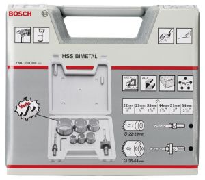 Bosch 9 Parçalı Bimetal Panç Seti 22-64 mm BOSCH 2607018389