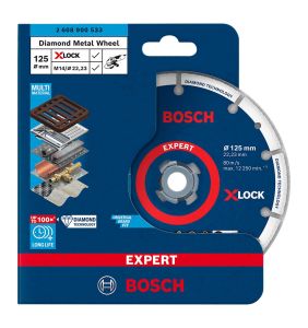 Bosch X-LOCK 125mm Elmas Metal Disk 2608900533