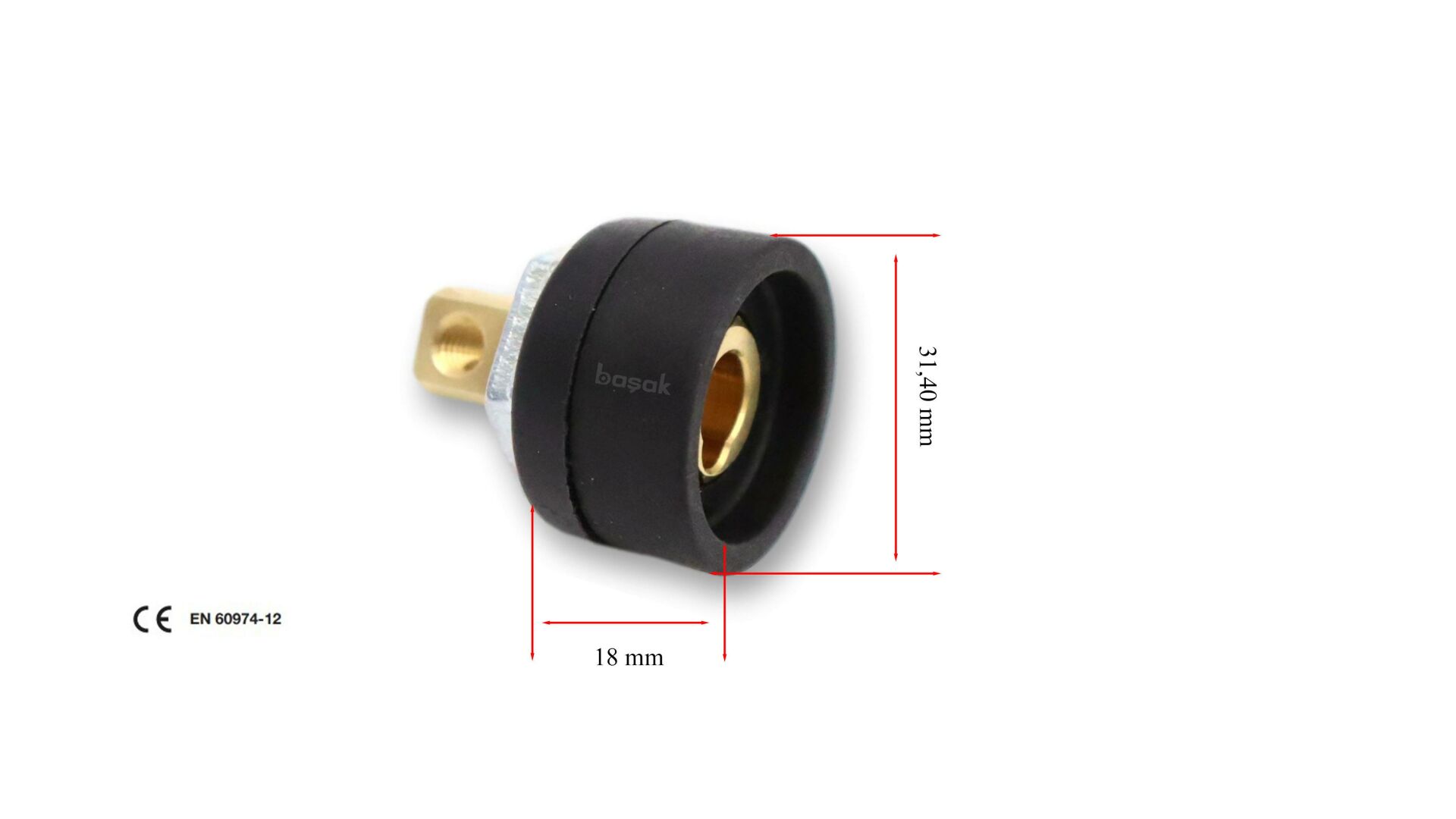 CX0180 10-25 mm² Fimer Tip Kaynak Soketi Trafimet