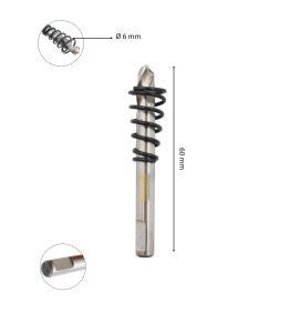 3Keego 10x60 mm HG60 25-60 mm TCT Panç Merkezleme Ucu Yaylı