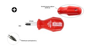 Ceta Form PH 1 x 25 mm Topaç Yıldız Tornavida