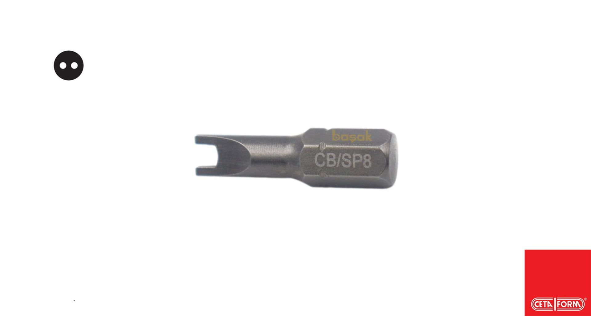 Ceta Form 08x25 mm Spanner U Tip Bits Uç CB/SP08