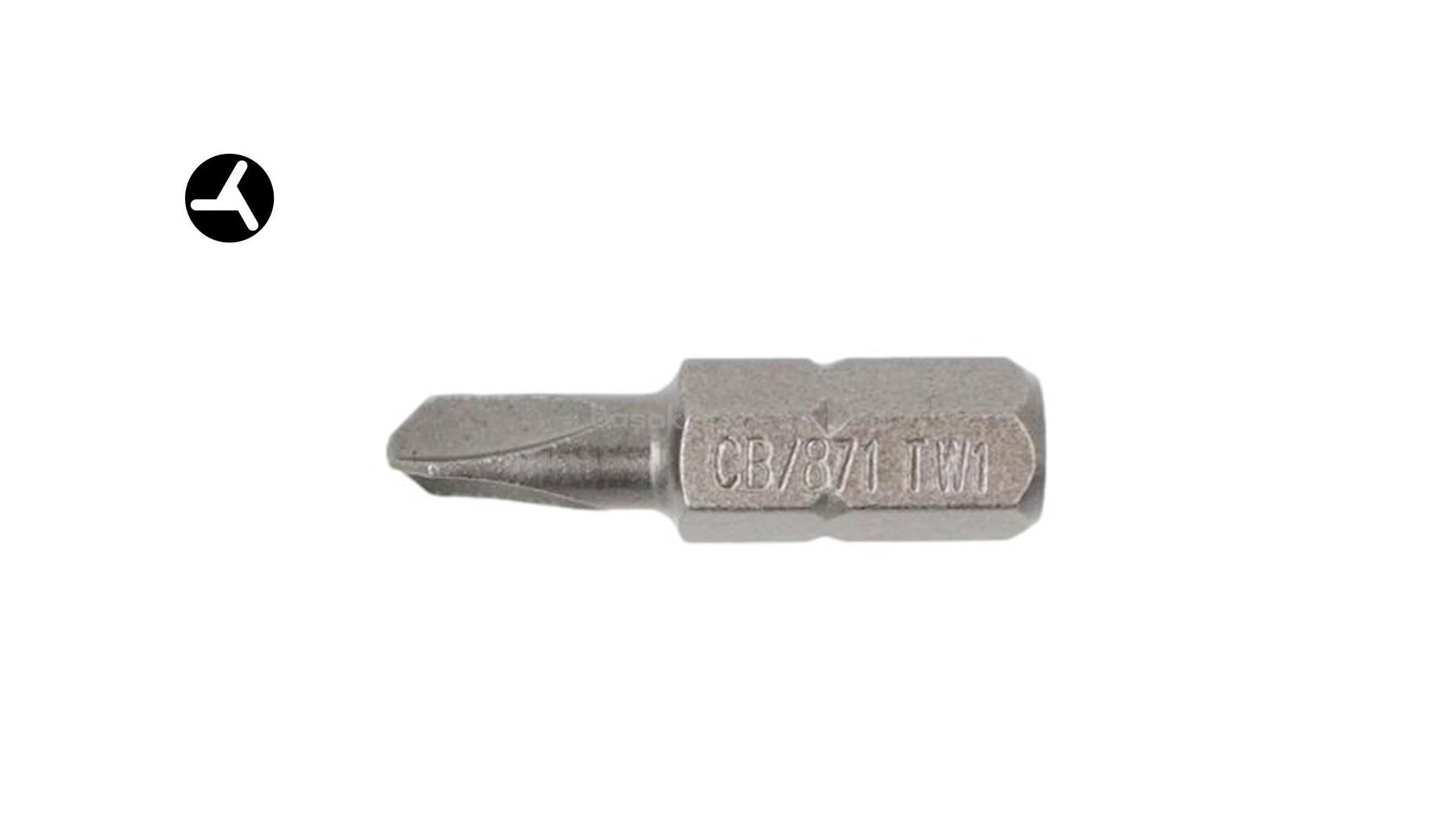 Ceta Form TRI-WING TW 1 x 25 mm Bits Uç CB/871