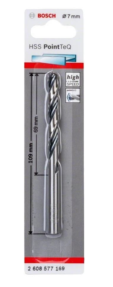 Bosch HSS PointeQ 7 mm 1'li Metal Matkap Ucu 2608577169