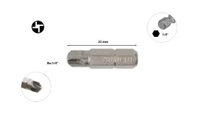 Ceta Form Torq-Set Uçlu 1/4'' x 25 mm Bits CB/869