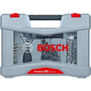Bosch X-Line Premium Delme&Vidalama Set 91'li 2608P00235