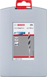 Bosch PointTeQ 19'lu Metal Matkap Ucu Seti ProBox 2608577351