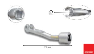 Ceta Form 1/2'' 14 mm Enjectör Hattı Lokması N17-05L14