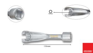 Ceta Form 1/2'' 19 mm Enjectör Hattı Lokması N17-05L19