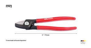Ceta Form 170 mm RZR Kablo Kesici PVC Daldırma Sap  E60-54-0170