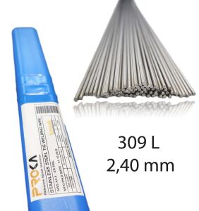 Proka ER 309L 2,4 mm Tig-Argon Paslanmaz Kaynak Teli 5 kg