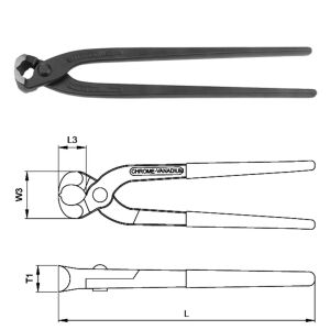 Ceta Form 225 mm Betoncu Kerpeteni (Sapsız) E36-56-0225