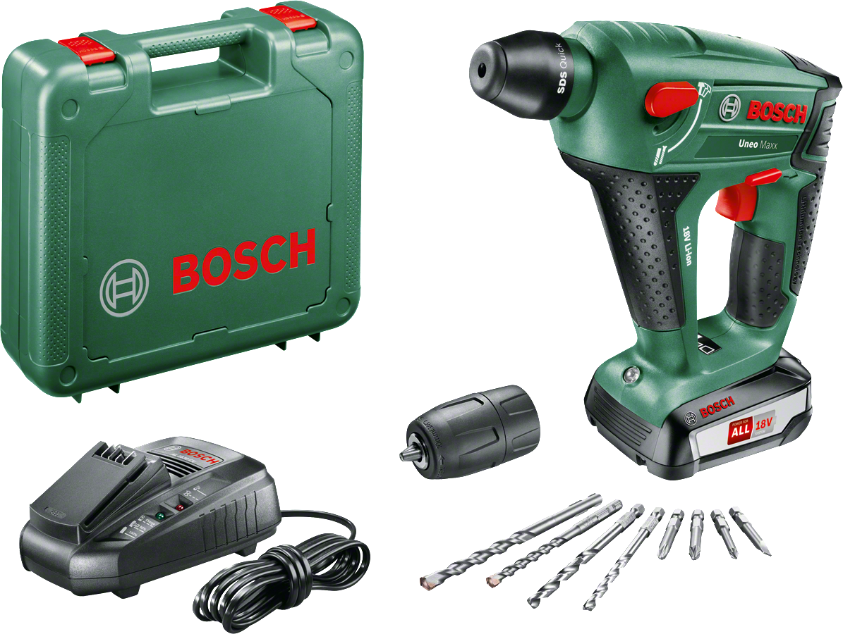 Bosch UNEO MAXX 18 V 2,5 AH Kırıc Delici (Tek Akü) 060395230F