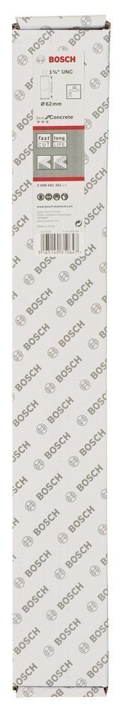 Bosch Elmas Karot Uç 62 mm 1 1/4'' UNC giriş 2608601361