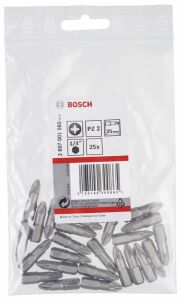 Bosch PZ2 25 mm 25'li Yıldız Bits Uç ExtraHard 2607001560