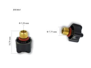 BW0065 Kısa Fındık Tig Tapası-Kep 9-20 Torçlar İçin 41V33 Trafimet