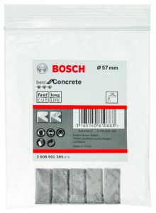 Bosch Karot Uç Segmanı 57 mm için 5 Parça 2608601385