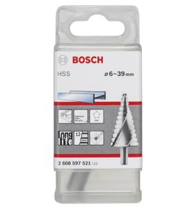 Bosch HSS 12 kademeli Matkap Ucu 6-39 mm 2608597521