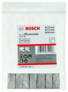 Bosch Karot Uç Segman 72-77-82 mm için 7 Parça 2608601387