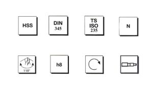 MTE 13 mm Mors Konik Saplı Matkap Ucu HSS (DIN 345)