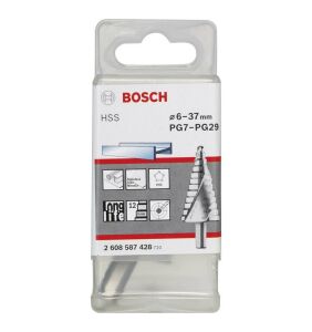 Bosch HSS 12 Kademeli 6-37 mm Matkap Ucu PG7-PG29 2608587428