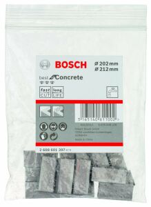 Bosch Karot Uç Segman 202-212 mm için 14 Parça 2608601397