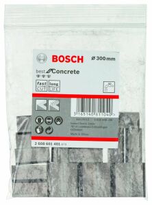 Bosch Karot Uç Segmanı 300 mm için 18 Parça 2608601401