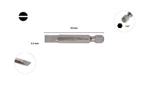 Ceta Form 5,5 mm Düz Bits 50 mm CB/621