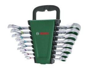 Bosch 8-19 mm Cırcırlı Kombine Anahtar Seti 8 Parça 1600A027PS