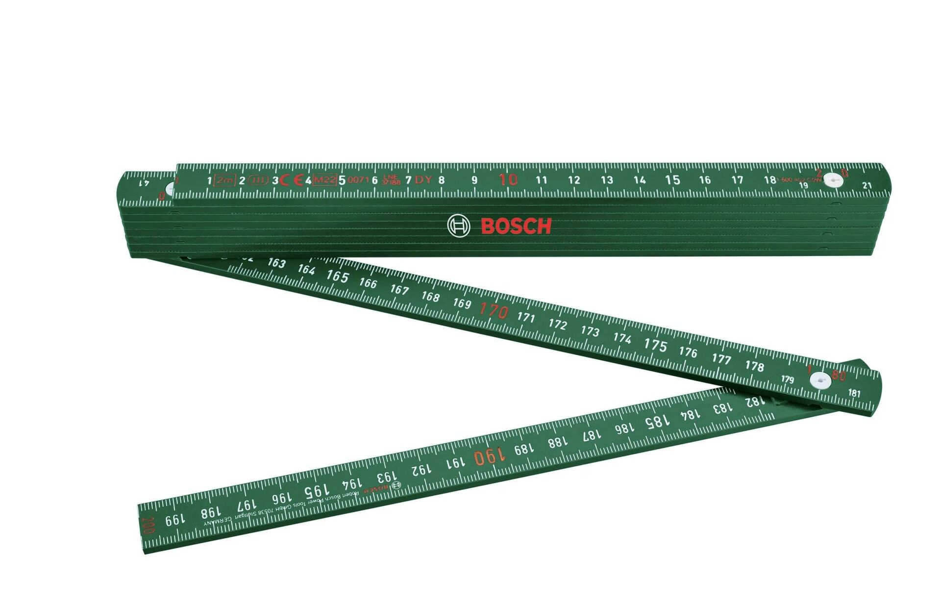 Bosch Plastik Fiberglas Katlanır Metre 2 Metre 1600A02ET4