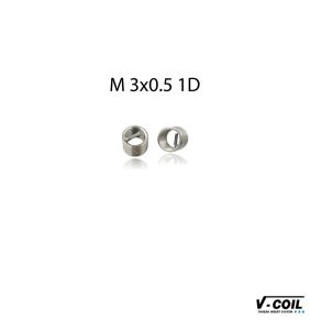 V-Coil M 3x0,5 Tırnaklı 1,0D Helicoil Yay İnox (1 Adet) 07205