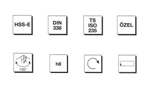 MTE 6,8 mm Paslanmaz Matkap Ucu Altın Seri HSS-E DIN 338