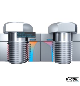 V-Coil M 2,5x0,45 Tırnaklı 1,5D Helicoil Yay İnox (1 Adet) 07304