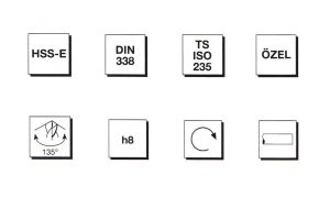 MTE 3,3 mm Paslanmaz Matkap Ucu Altın Seri HSS-E DIN 338